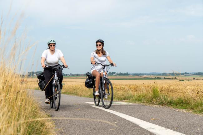 Balade à vélo sur la Vélomaritime