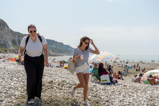 Plage de galets, Côte d'Albâtre