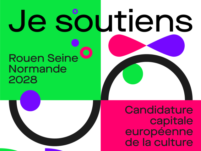 Affiche Rouen capitale de la culture 2028