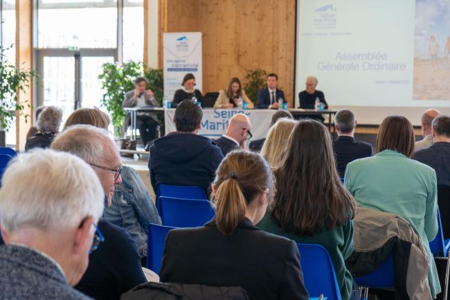 Les membres du Bureau de Seine-Maritime Attractivité