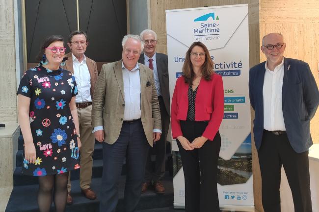 © SMA Les membres du Bureau de Seine-Maritime Attractivité