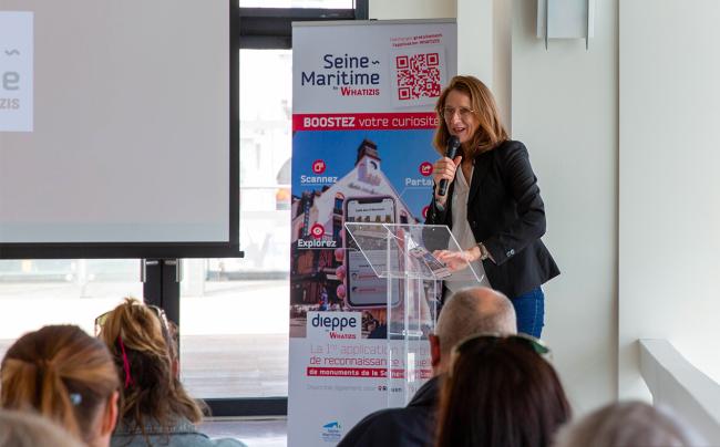 Claire Guéroult, Présidente de Seine-Maritime Attractivité