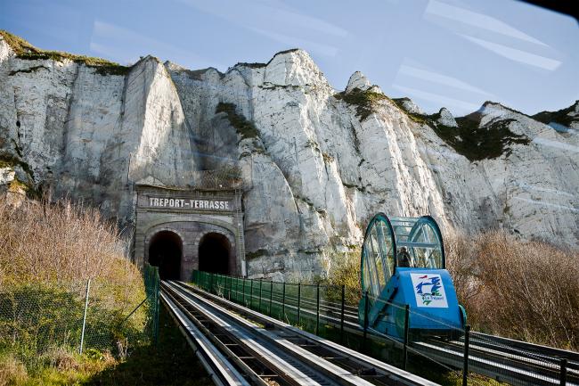 © H. Zangl Le Tréport - Funiculaire