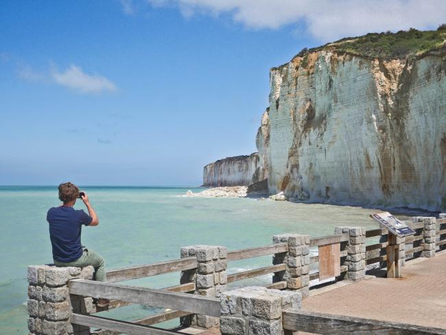 © D. Genestal Plage des Grandes Dalles