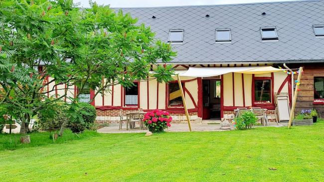 Façade de la chambre d'hôtes au gré du vent