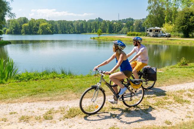 Camping sur la Véloroute du Lin