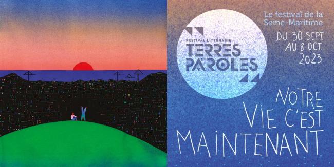 Affiche du festival Terres de Paroles