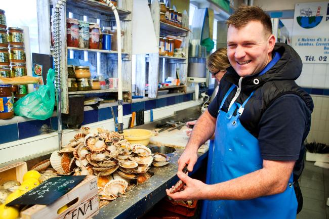 Poissonnerie au Tréport