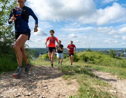 Sortie trail avec Sissit Cussot © V.Debels